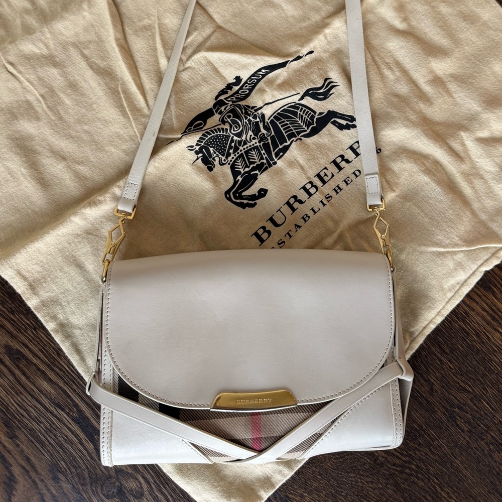 Burberry Light Beige Crossbody Bag